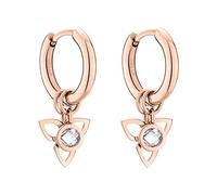 Tamaris TJ-0018-E-15 Boucles d’oreilles pour femme en acier inoxydable, or rose