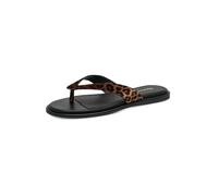 Tamaris Tongs marron / noir, Taille 39
