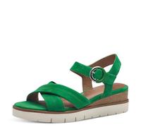 Tamaris Women's 1-28202-42 Sandal, Vert, 38 EU