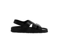 Tamaris Women's 1-28403-44 Sandal, Cuir noir noir, 38 EU