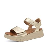Tamaris Women's Comfort Damen Sandale Multiadjustable, doré Clair, 41 EU