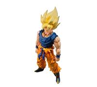 Tamashi Nations-S.H. Figuarts Super Saiyan Son Goku (Angry Warrior) Dragon Ball Z, Env. 5,7 pouces (145 mm), Figurine d'action pré-peinte en PVC et ABS