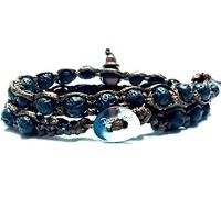 Tamashii BHS600-98 Bracelet tibétain en pierre de lave