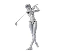 TAMASHII NATIONS Bandai Birdie Wing Figurine S.H. Figuarts Body-Chan Sports Edition DX Set (Birdie Wing Ver.) 14 cm