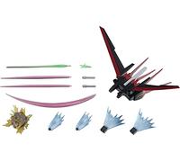 TAMASHII NATIONS Bandai Mobile Suit Gundam Seed - AQM/E-X01 Aile Striker & Option Parts Set, Spirits The Robot Spirits