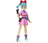 Figurine - BANDAI - Bulma - S.H Figuarts - Adventure Begins Ver. - Articulée avec visages interchangeables
