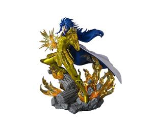 TAMASHII Nations Figuarts Zero Touche Métallique Saint Seiya Gemini Saga, env. 8,3 Pouces (210 mm), ABS & PVC Figurine complète pré-Peinte