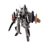 TAMASHII NATIONS - Macross - VF-0S Phoenix (utilisation de Roy Focker) + figurine QF-2200D-B Ghost Hi-Metal R