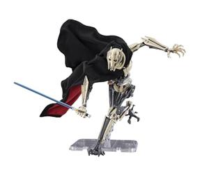 TAMASHII NATIONS S.H. Figuarts Star Wars Épisode III : La Revanche des Sith, Général Grievous (Star Wars : La Revanche des Sith), Env. 7,5 pouces (190 mm), ABS & PVC & tissu, figurine peinte