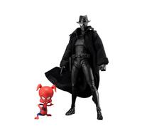 TAMASHII NATIONS - Spider-Man : Across The Spider-Verse - Spider-Man Noir & Spider-Ham (Spider-Man : Across The Spider-Verse) Figurine S.H.Figuarts
