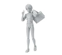 TAMASHII NATIONS - Tamashii - Body-Kun - School Life - Edition DX Set (couleur grise), figurine d'action Bandai Spirits S.H.Figuarts
