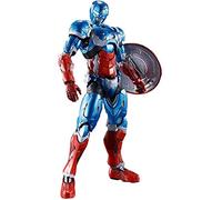 TAMASHII NATIONS - Tech-on Avengers - Captain America (Tech-on Avengers), Bandai Spirits S.H.Figuarts Figurine d'action