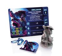 Tamashii: Owlman - Lusez les pouvoirs mystiques du royaume de la chouette! Jeu de stratgie de science-fiction gs de 14 ans et plus 1 4 joueu