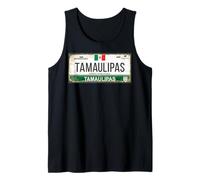 Tamaulipas License Plate Mexican Travel Vacation Beach Débardeur