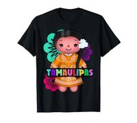 Tamaulipas México Mazahua Muñeca de Trapo María Otomí T-Shirt