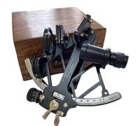 Tamaya Sextant nautique 1712 de 22,9 cm pour la navigation maritime vintage en aluminium avec boîte en bois