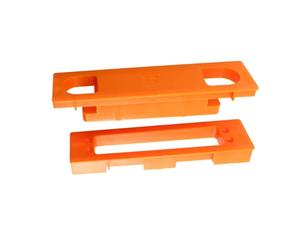 TamBee - Gabarit de charnière invisible pour kit d’installation de charnière de porte secrète TamBee, conception légère et réutilisable, 17,8 cm