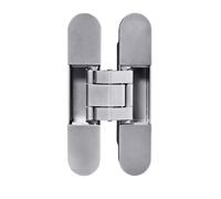 TamBee Invisible Hinge Heavy Duty Zinc Alloy Concealed Hidden 3 Way Adjustable Butt Hinge 6 x 2.5 x 1 inch (1 Hinge)