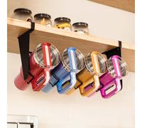 TamBee Organiseur de bouteilles d'eau Stanley de 1,2 l - Organisateur de bouteilles d'eau Stanley - Organisateur de cuisine et accessoires de rangement pour armoire de cuisine et maison (noir)
