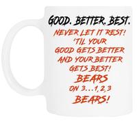 TAMBOOTEE Bien Mieux Tasse À Boire En Céramique Blanche Ceramic Mug Drinking Cup