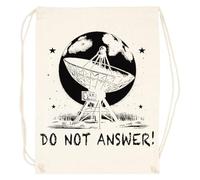 TAMBOOTEE Do Not Answer 3 Body Problem Sac De Sport Beige Avec Cordon De Serrage