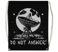 TAMBOOTEE Do Not Answer 3 Body Problem Sac De Sport Noir Avec Cordon De Serrage