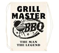 TAMBOOTEE Gril Maître Barbecue Maître Sac De Sport Beige Avec Cordon De Serrage Beige Gym Bag Drawstring Sport Sack