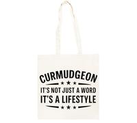 TAMBOOTEE Grognon Ce N'est Pas Qu'un Mot Sac Cabas En Coton Totebag Unisexe Beige Totebag Cotton