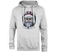 TAMBOOTEE Je Combats Mes Démons Pull À Capuche Unisexe Gris Coupe Simple Grey Unisex Hoodie