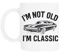 TAMBOOTEE Je Ne Suis Pas Une Vieille Voiture Tasse À Boire En Céramique Blanche Ceramic Mug Drinking Cup