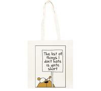 TAMBOOTEE La Liste Des Choses Que Je Ne Déteste Pas Sac Cabas En Coton Totebag Unisexe Beige Totebag Cotton