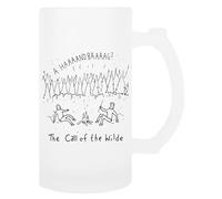 TAMBOOTEE L'appel De La Forêt Tasse À Bière En Verre Avec Poignée Glass Beer Mug