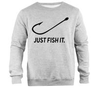 TAMBOOTEE Le Chat Joue avec du Code Binaire Sweat-Shirt Unisexe Gris Coupe Simple Grey Unisex Jumper