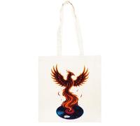 TAMBOOTEE Le Phénix Renaît De Ses Cendres De Vinyle Sac Cabas En Coton Totebag Unisexe Beige Totebag Cotton