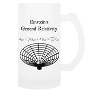 TAMBOOTEE L'équation De La Relativité Générale D'einstein Tasse À Bière En Verre Avec Poignée Glass Beer Mug