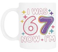 TAMBOOTEE Mon 7e Anniversaire J'avais 6 Ans Maintenant J'en Ai 7 Tasse À Boire En Céramique Blanche Ceramic Mug Drinking Cup