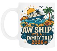 TAMBOOTEE Oh Le Navire C'est Un Voyage En Famille 2026 Tasse À Boire En Céramique Blanche Ceramic Mug Drinking Cup