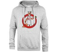 TAMBOOTEE Quand Vous Laissez Le Chat Être Copilote Pull À Capuche Unisexe Gris Coupe Simple Grey Unisex Hoodie