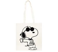 TAMBOOTEE Snoopy Joe Cool Inspiré Sac Cabas En Coton Totebag Unisexe Beige Beige Unisex Totebag