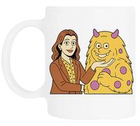 TAMBOOTEE Spencer Et Vic Tasse À Boire En Céramique Blanche Ceramic Mug Drinking Cup