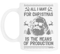 TAMBOOTEE Tout Ce Que Je Veux Pour Noël C'est Tasse À Boire En Céramique Blanche Ceramic Mug Drinking Cup