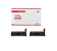 TAMBOUR 46507416 C712 Noir x 2 Compatible pour OKI- Oki C 712 DN, 712 N, 712 Series