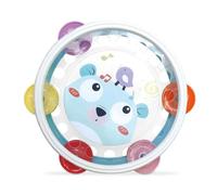 Tambour à applaudissements à la main, tambour jouet sensoriel,Jouets hochets musicaux | Beaux jouets de développement précoce, tambourin multifonctionnel pour le développement de la coordination œil-m