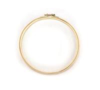 Tambour à broder en bois ø 18 cm