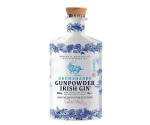 TAMBOUR À GIN IRLANDAIS SHANBO CÉRAMIQUE ORIENTALE BOTANIQUE 70 CL