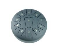 Tambour à langue en acier à 11 notes en D, instrument de percussion portable, balmy handpan avec maillets, support de baguette, housse de protection des mains, autocollants d'échelle de musique, sac