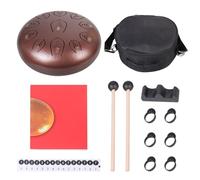 Tambour à langue musical simple à apprendre de 20,3 cm avec 11 notes pour débutants et enfants, éducation musicale, jouet musical amusant pour enfants