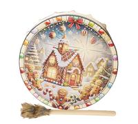 Tambour à main chamanique pour adultes | Musique spirituelle de Noël | Instrument spirituel pour la maison, le travail et l'acte de plein air