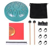 Tambour à main en acier de 20,3 cm simple à jouer avec 11 notes pour un apprentissage rapide du son et soulager le stress pour les débutants