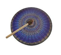 Tambour à main en cuir rituel rituel rituel avec maillet, percussion spirituelle | Iinstrument sonore avec cadre creux pour cérémonies, séances de, tribalisme